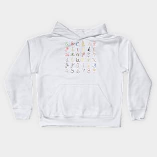 Snake Alphabet Kids Hoodie